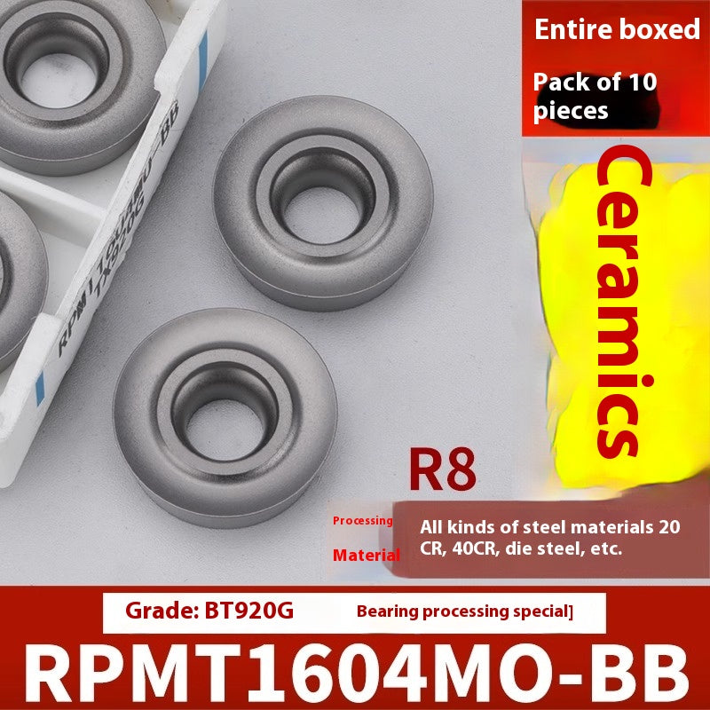 2042-CNC milling inserts, RPMW carbide R5 machining center, R4 milling machine, R6 milling inserts, RPMT round cutter cutters Shandong Denso Pricision Tools Co.,Ltd.